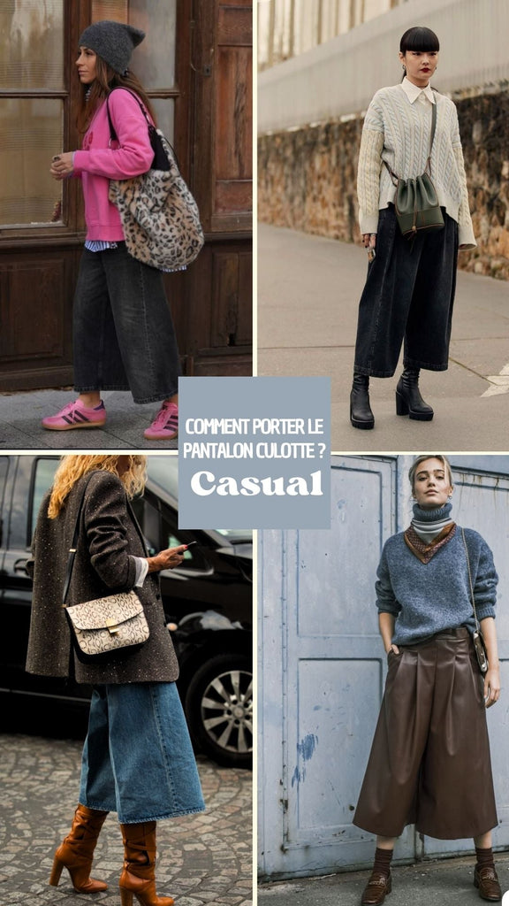 Comment porter le pantalon jupe culotte ?