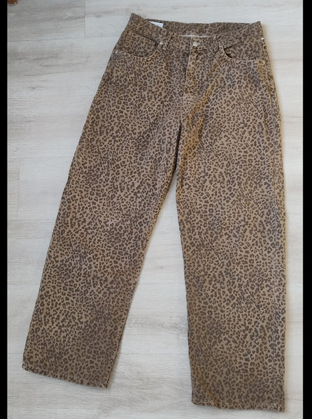 Jean Baggy Léopard