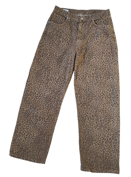 Jean Baggy Léopard
