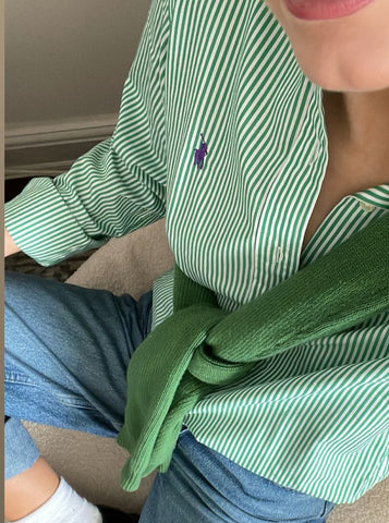 Chemise Ralph Lauren Verte