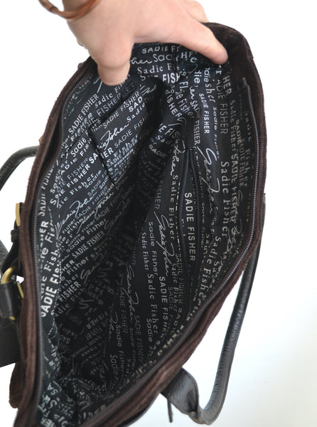 Sac en daim Sadie Fisher