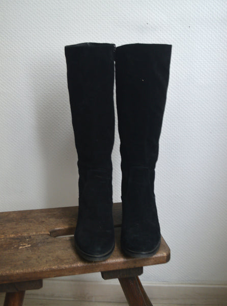 Bottes en daim T41