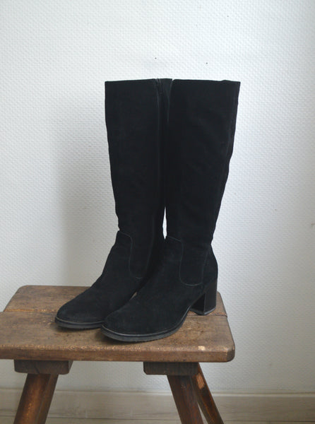 Bottes en daim T41