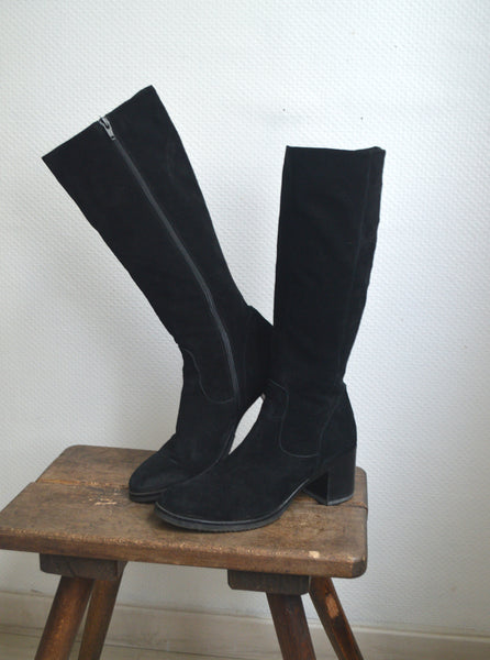 Bottes en daim T41