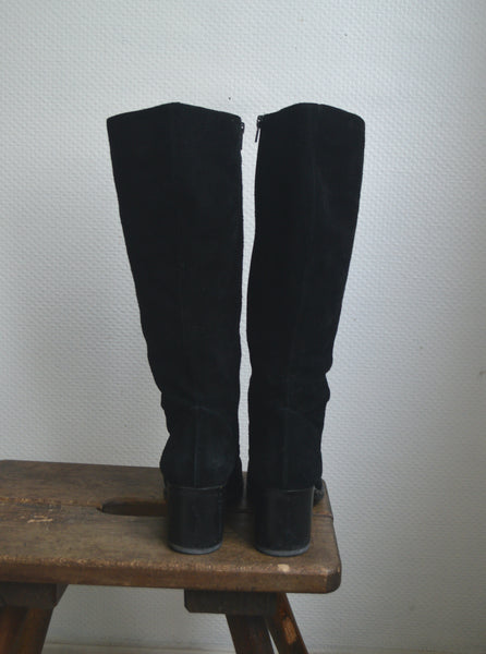 Bottes en daim T41