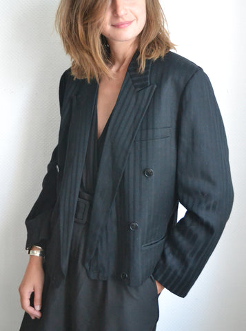 Veste Blazer Black Vintage