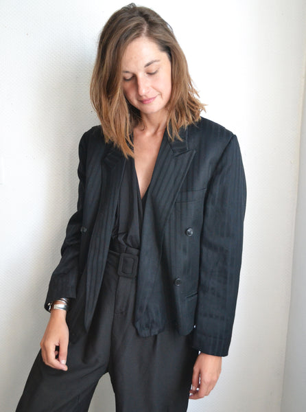 Veste Blazer Black Vintage
