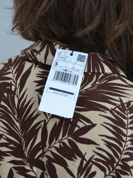 Veste Feuillages Neuve