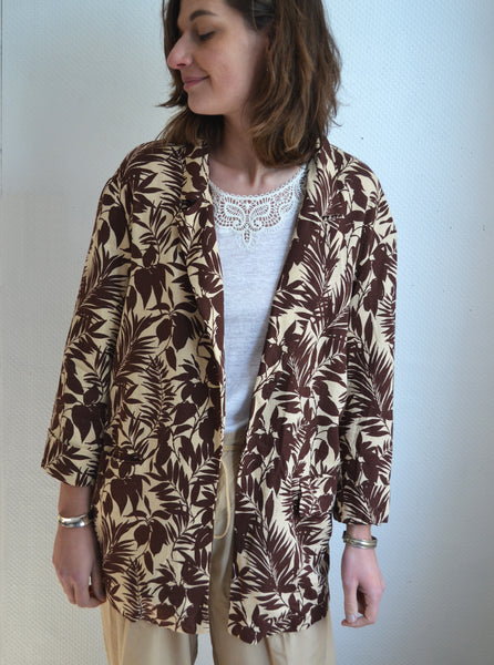 Veste Feuillages Neuve