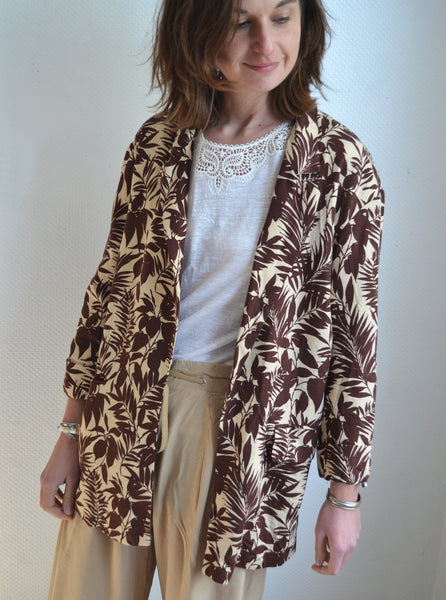 Veste Feuillages Neuve
