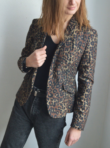 Veste Blazer Léopard