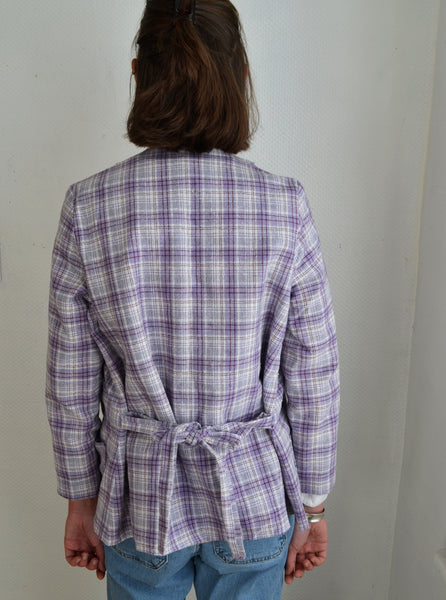 Veste Blazer Vintage Lilas