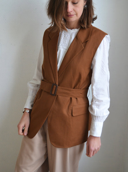 Veste Blazer sans manche Comptoir des Cotonniers