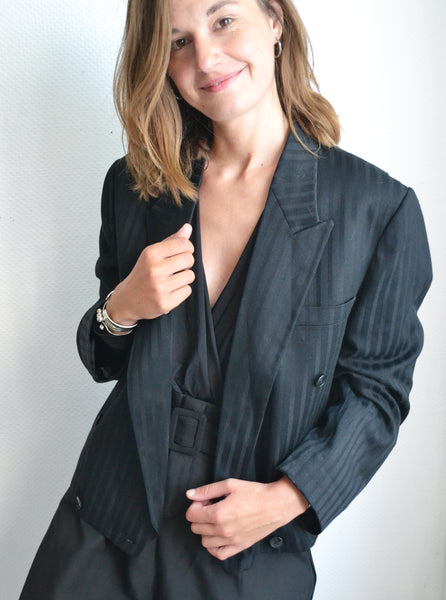 Veste Blazer Black Vintage