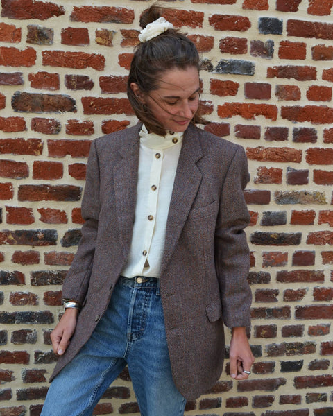 Veste Blazer en Laine Vintage