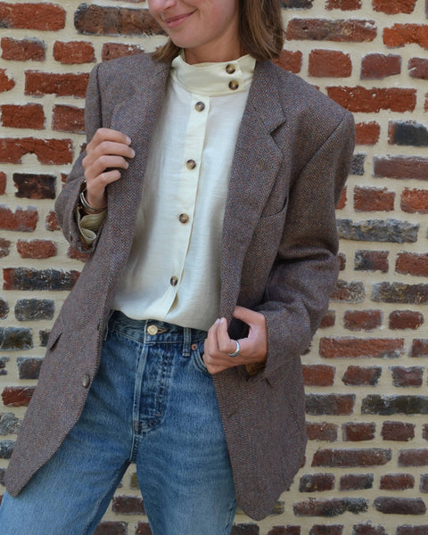 Veste Blazer en Laine Vintage