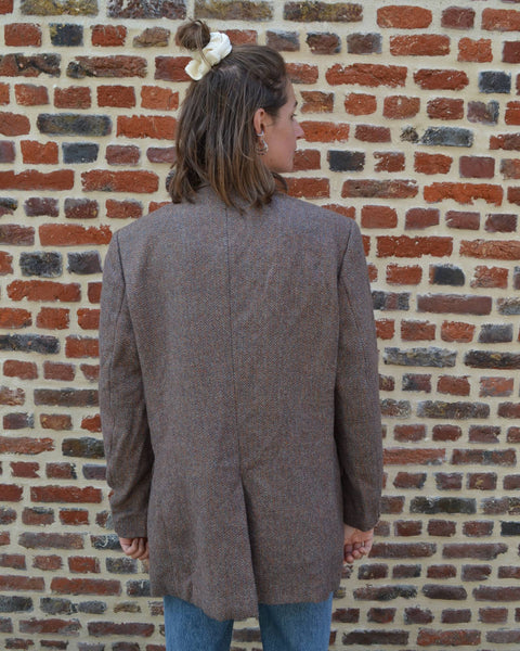 Veste Blazer en Laine Vintage