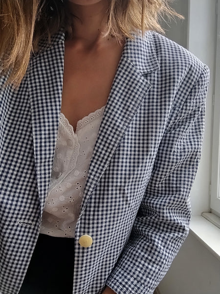 Blazer Vichy Vintage
