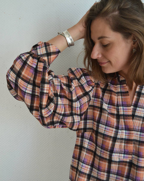 Blouse à Carreaux FRNCH
