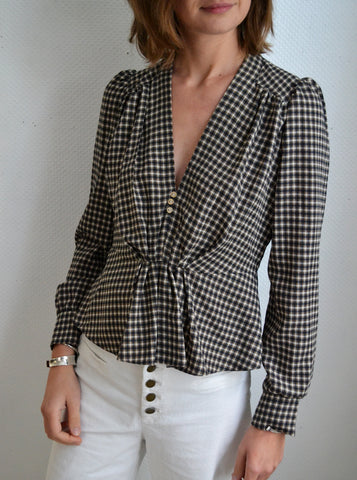 Blouse à Carreaux Jane Wood