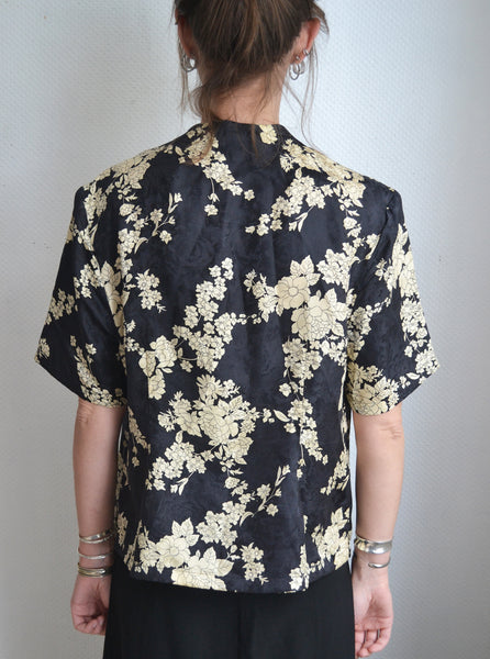 Blouse Asiatique en Soie