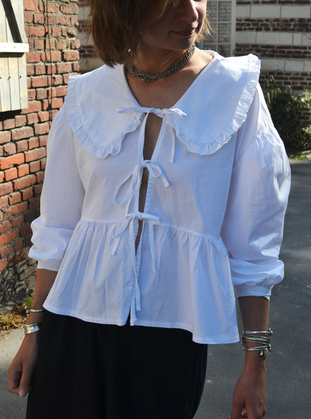 blouse Nouettes blanche Au Bonheur de Sophie