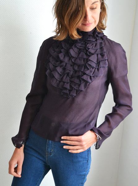 Blouse en Soie Givenchy Vintage