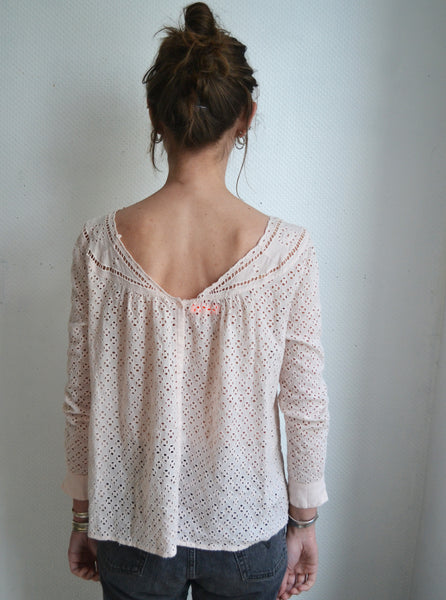Blouse Ba&sh Broderies Anglaises