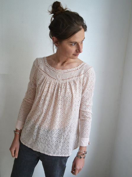 Blouse Ba&sh Broderies Anglaises