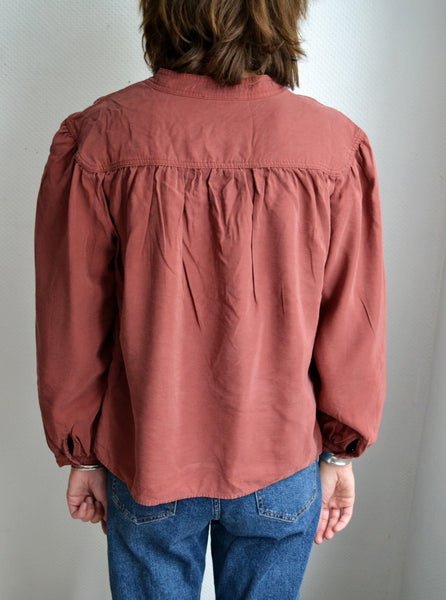 Blouse Bordeaux Monoprix