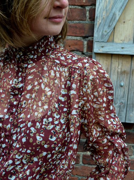 Blouse Suncoo Bordeaux