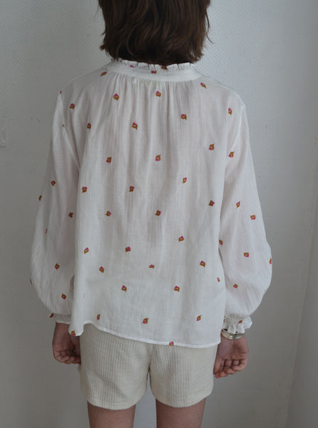 Blouse Fleurs Brodées La Petite Etoile