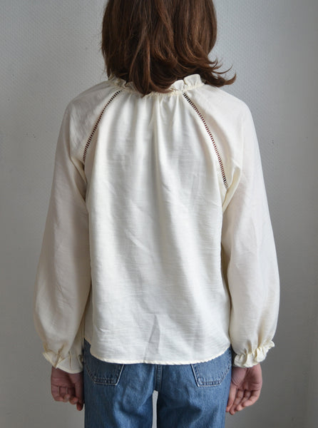 Blouse brodée Lajoly