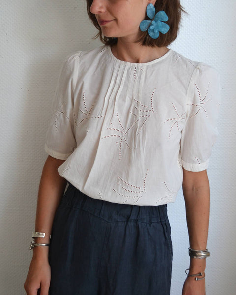 Blouse Broderies Cyrillus