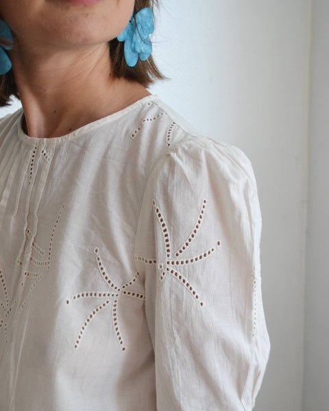 Blouse Broderies Cyrillus