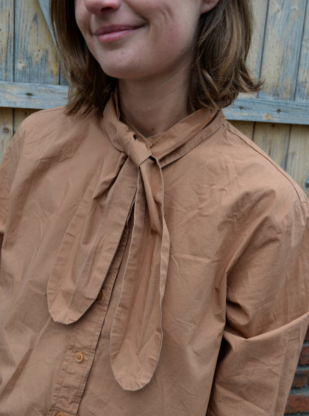 Blouse Col Echarpe
