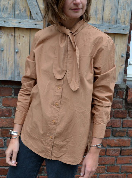 Blouse Col Echarpe
