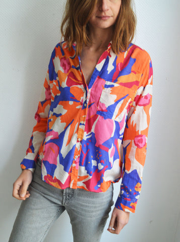 Blouse Colorée Caroll