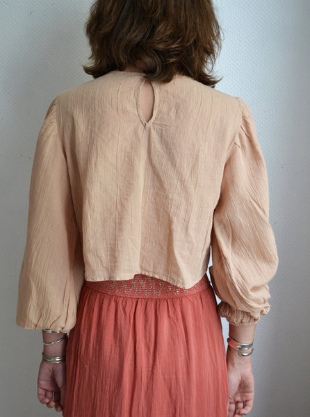 Blouse Crochet Patchwork
