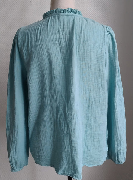 Blouse Cyan