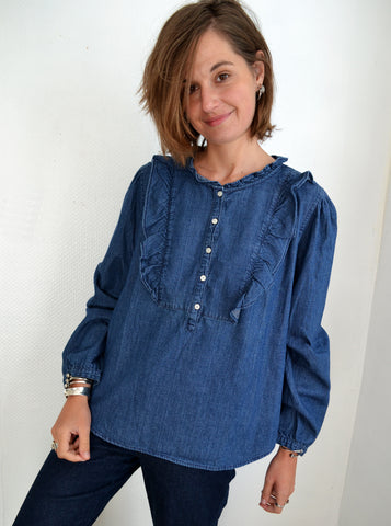 Blouse Denim J Crew
