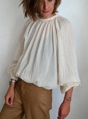 Blouse Dos Boutonné
