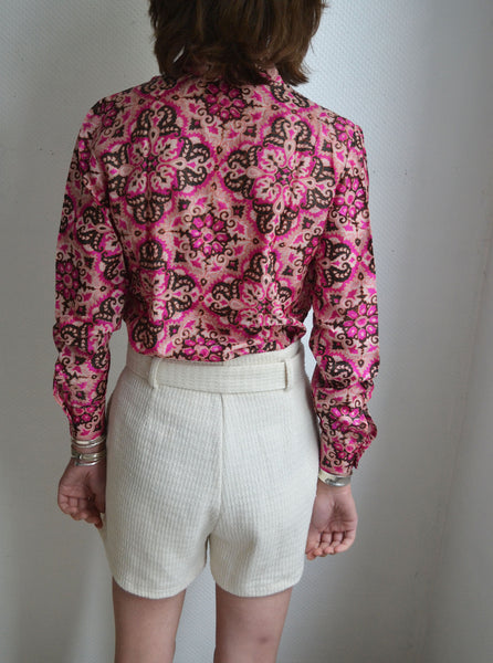 Chemise en soie India