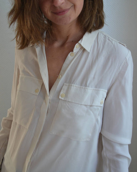Blouse en Soie Ba&sh
