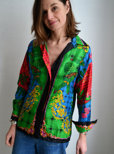 Blouse en soie Istante/Versace