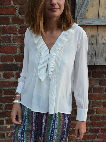 Blouse en Soie Sandro