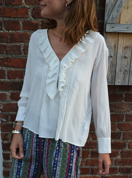 Blouse en Soie Sandro