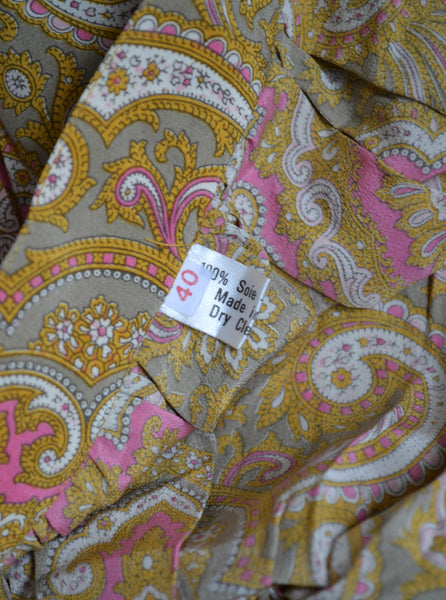 Jupe en soie Vintage