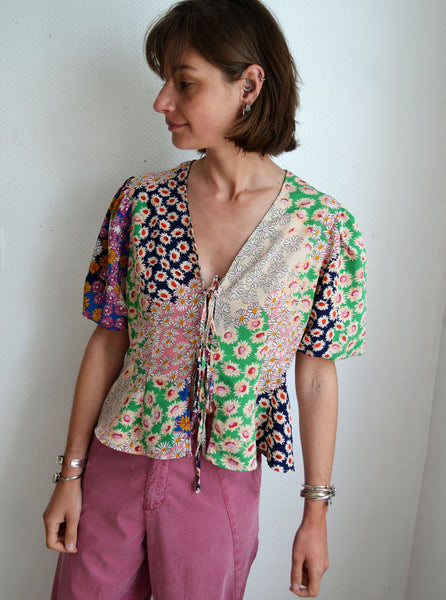 Blouse fleurie Nouettes