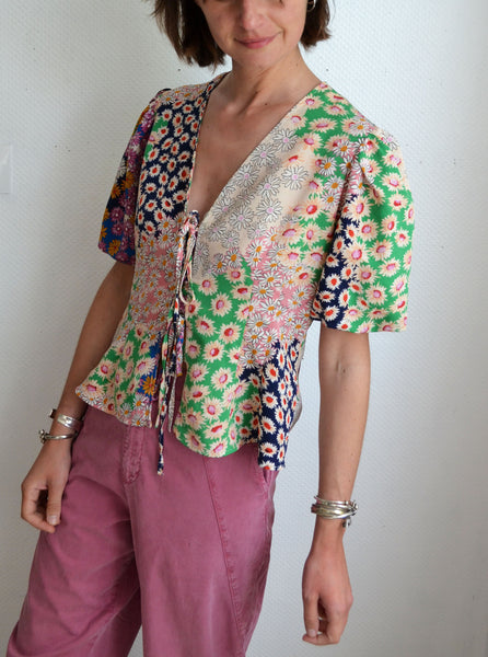 Blouse fleurie Nouettes